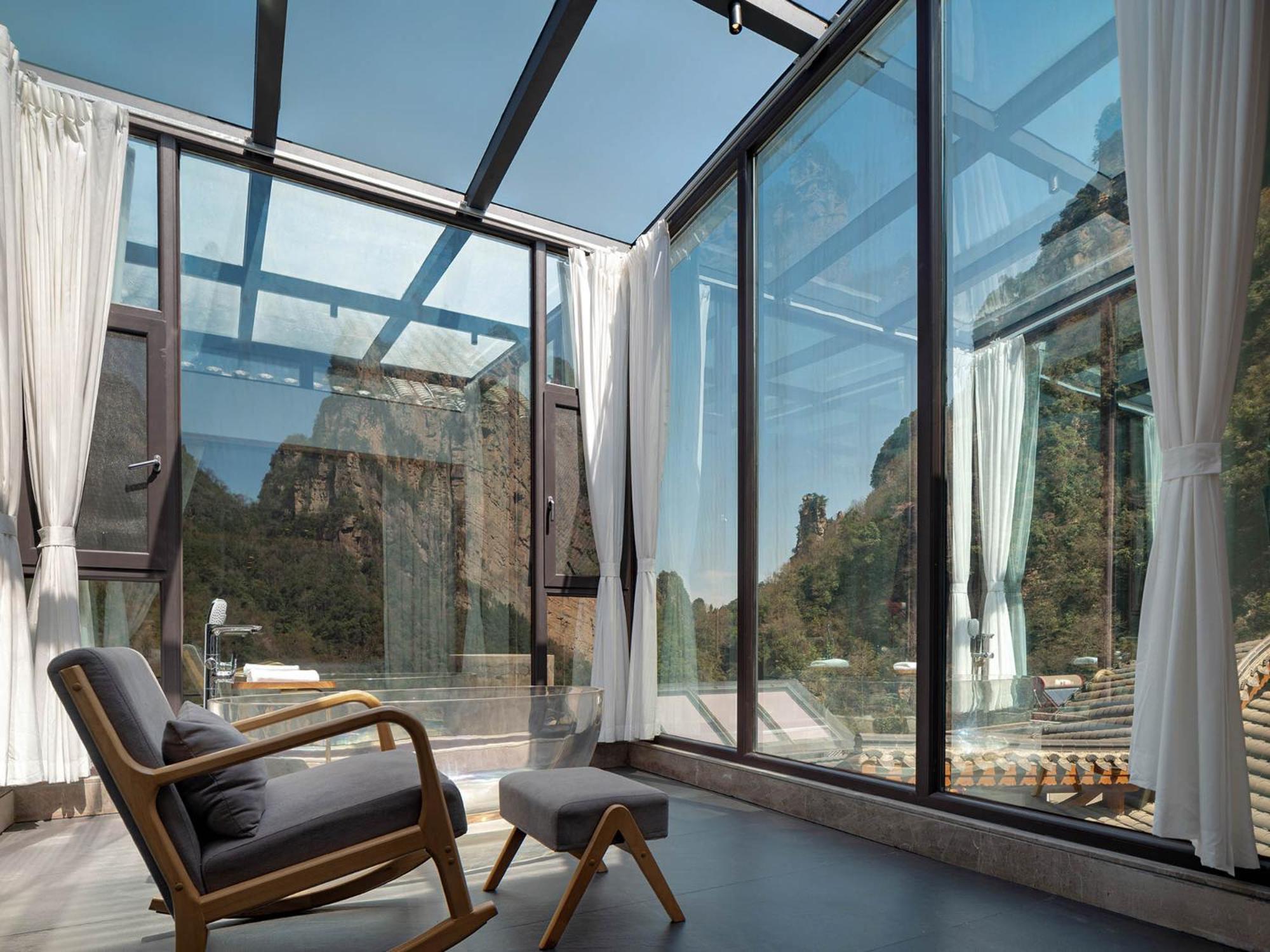 雾里观阵山 Foggy Valley Zhangjiajie Exterior photo